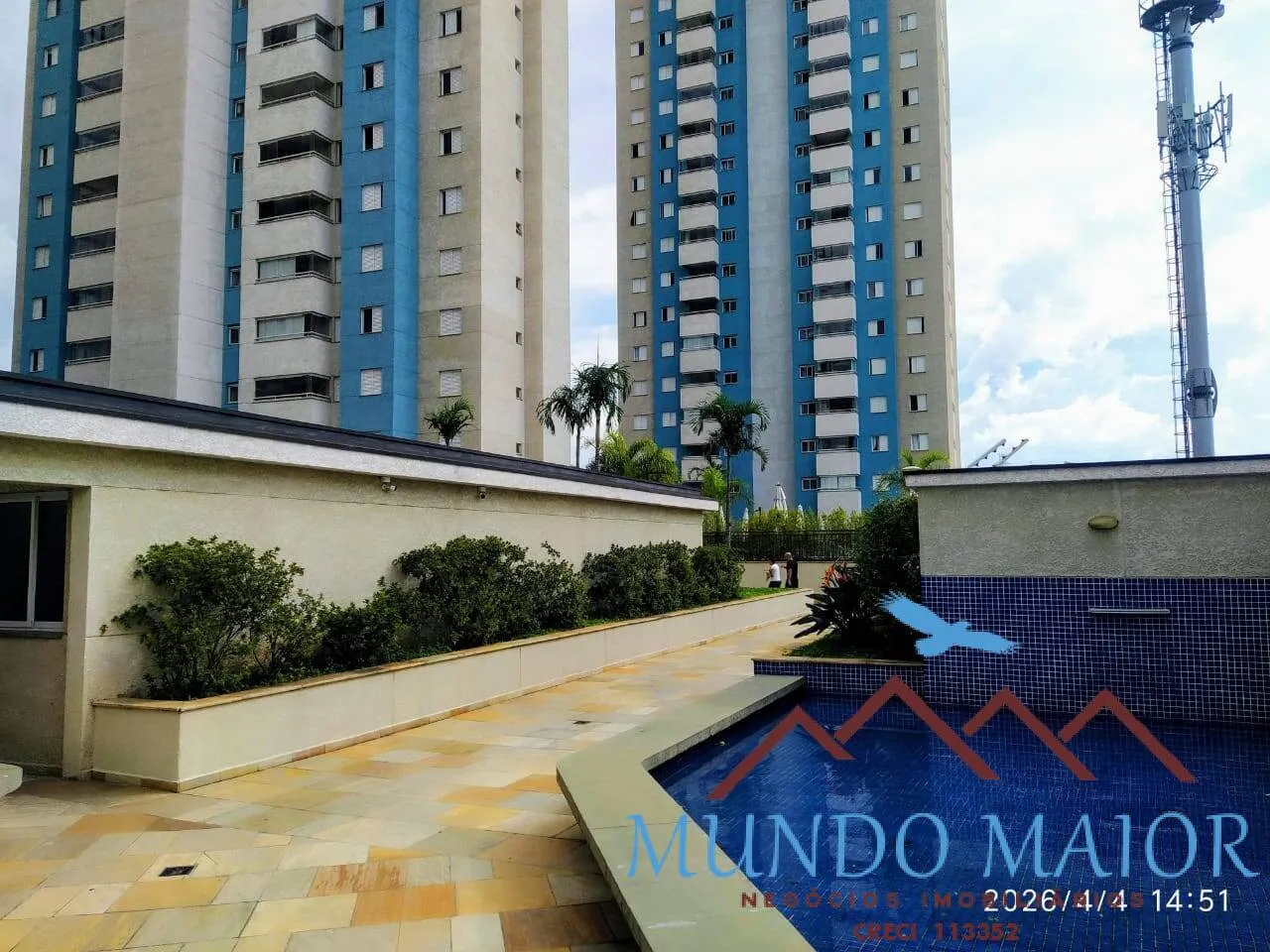 Foto do imóvel Apto 2 dorms (1 suíte) 60 m²- 2 vagas-lazer completo-Valparaiso -R$570.000.