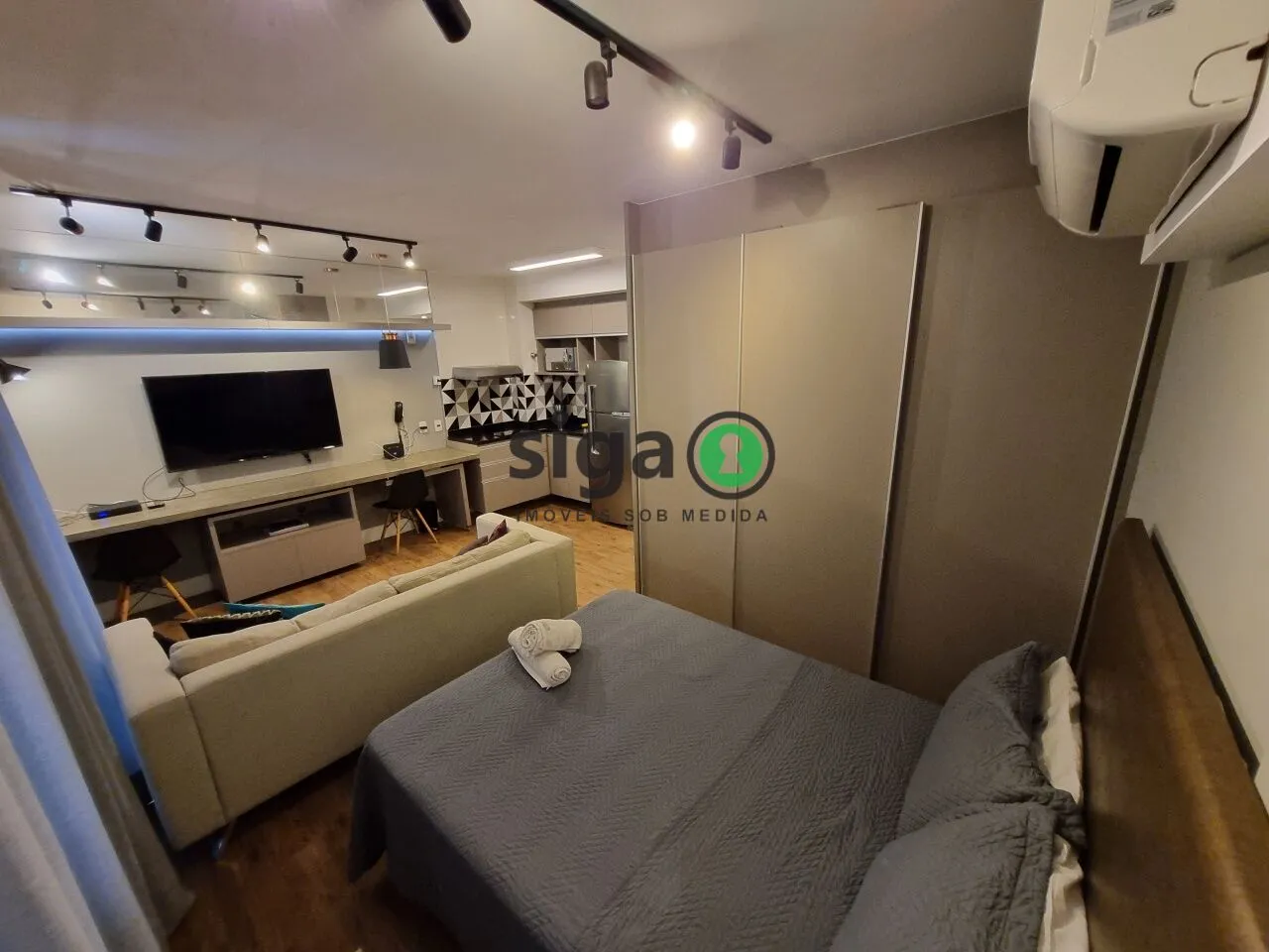 Imagem Apartamento com 1 Quarto à Venda na Chácara Santo Antônio.