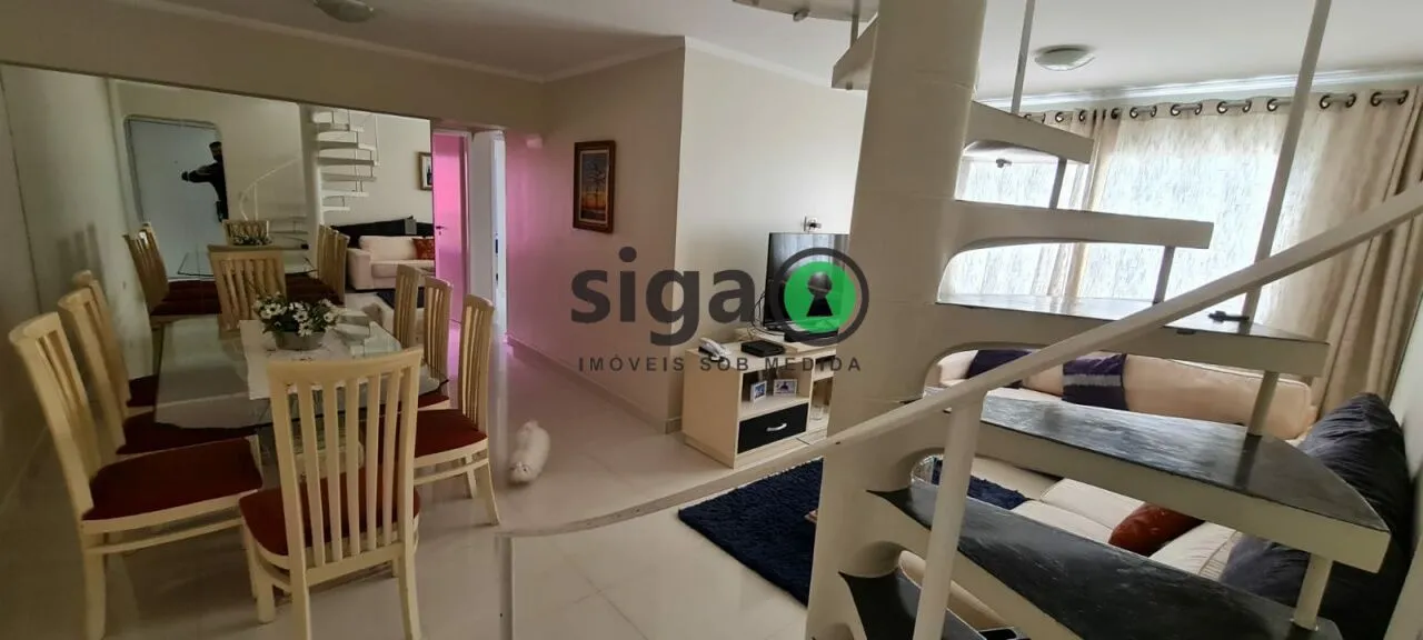 Imagem Cobertura 220m² 3 dormitórios, 2 suítes, 1 vaga, Santo Amaro, Terraço Gourmet.