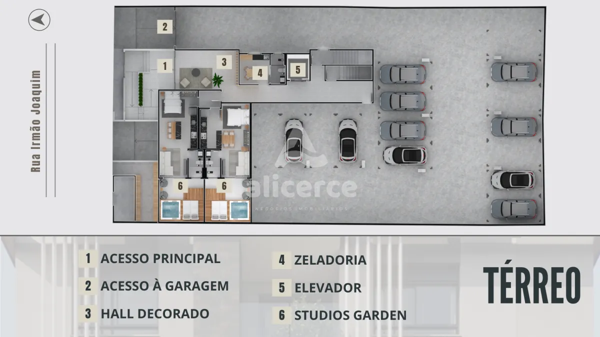 Imagem Apartamento à venda com 1 quarto , 41,2m² em Centro Florianópolis