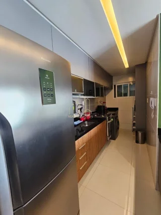 Imagem Lindo apartamento decorado vista mar quarto e sala varanda gourmet a venda em Armação