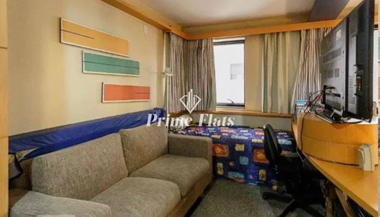 Imagem Flat disponível para venda no Transamérica Executive Jardins, com 28m², 1 dormitório e 1 vaga