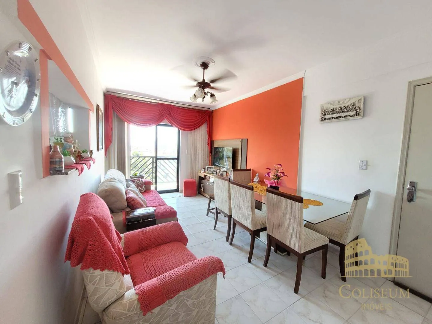 Imagem Apartamento com 1 dormitório, 70 m² - venda por R$ 330.000,00 ou aluguel por R$ 2.500,00/mês - Vilamar - Praia Grande/SP