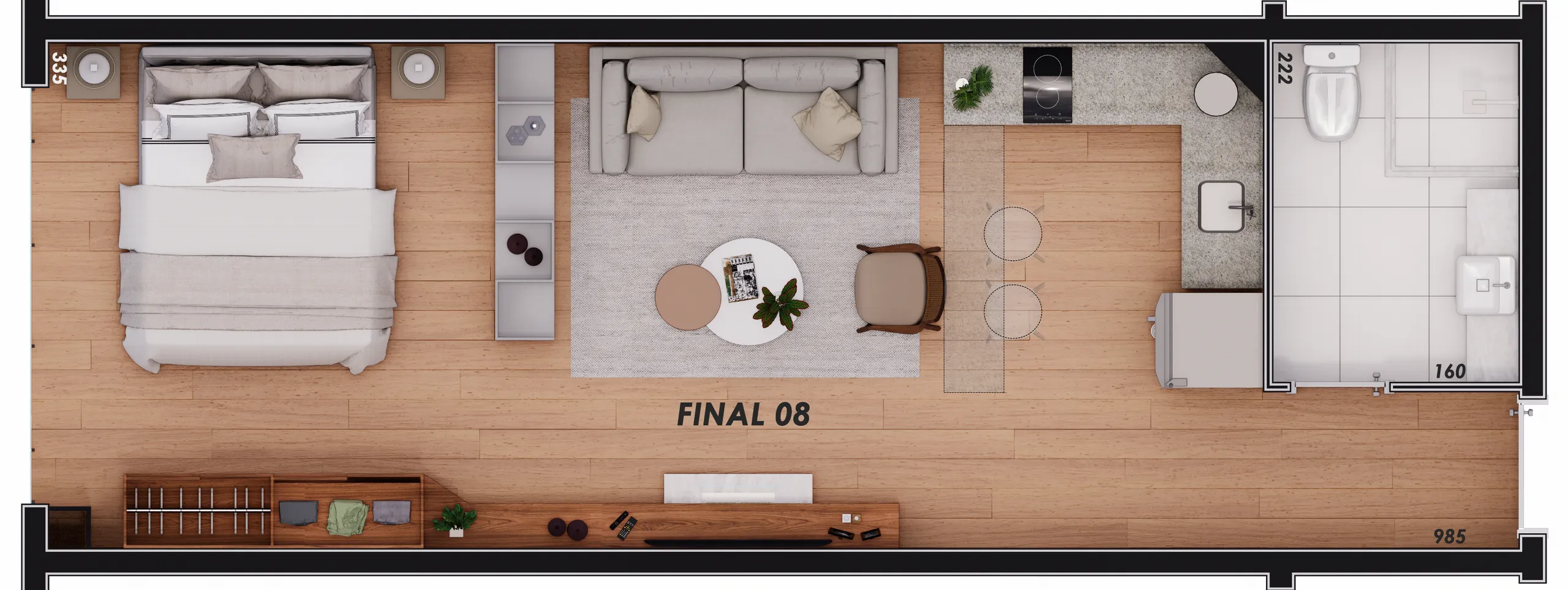 Imagem Apartamento à venda em Canela, Centro , com 2 quartos, 65.56m2
