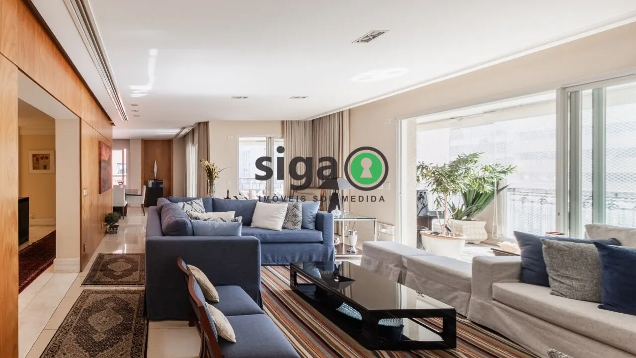 Imagem Apartamento Alto Padrão à Venda - 370m², 4 Suítes, 5 Vagas - Itaim Bibi - Condomínio Palazzo di Savo