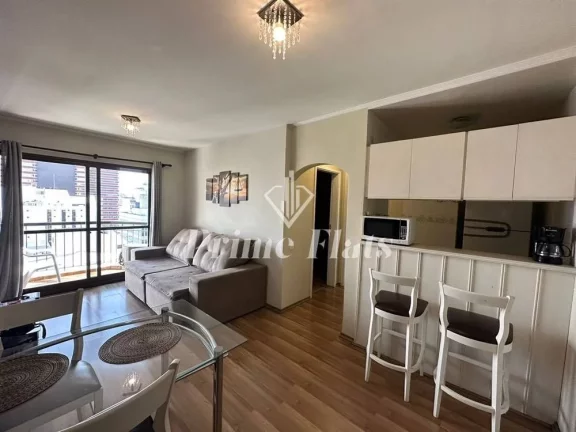 Imagem Flat disponível para venda no Mercure São Paulo Alamedas, com 42,70m², 1 dormitório e 1 vaga de garagem
