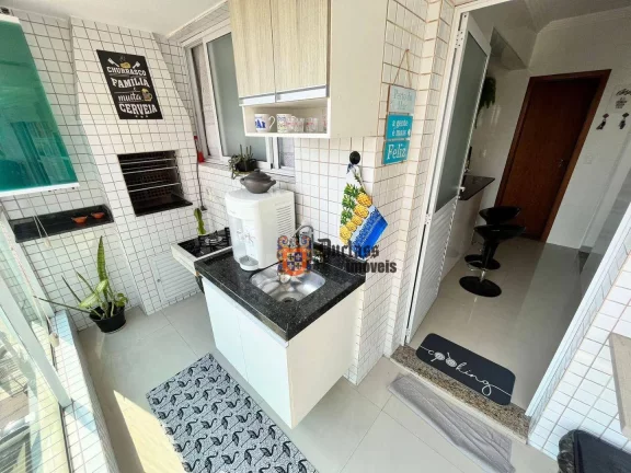 Imagem Apartamento com 2 dormitórios à venda, 90 m² por R$ 610.000,00 - Tupi - Praia Grande/SP