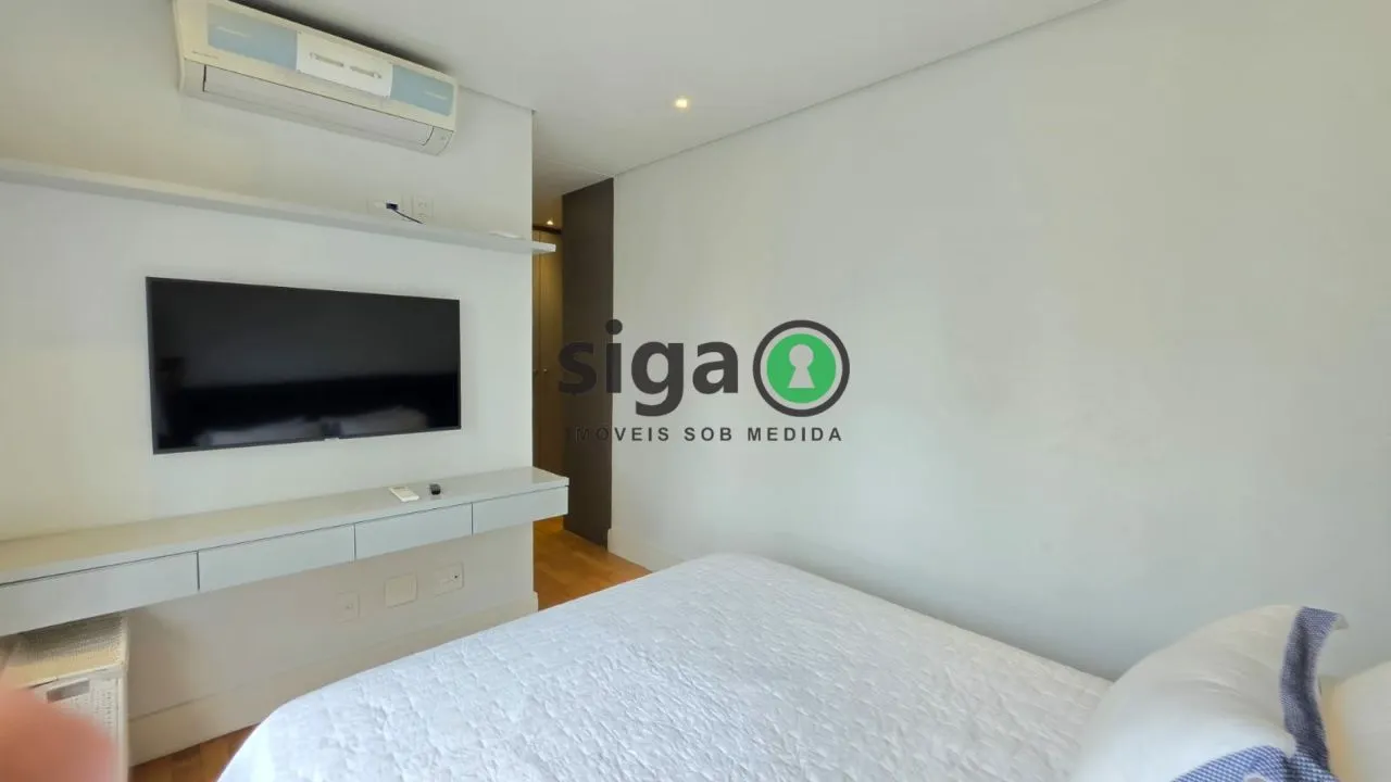 Imagem Brooklin - 105 m² - 2 dormitórios sendo 2 Suítes - Varanda Gourmet - Pronto para Morar