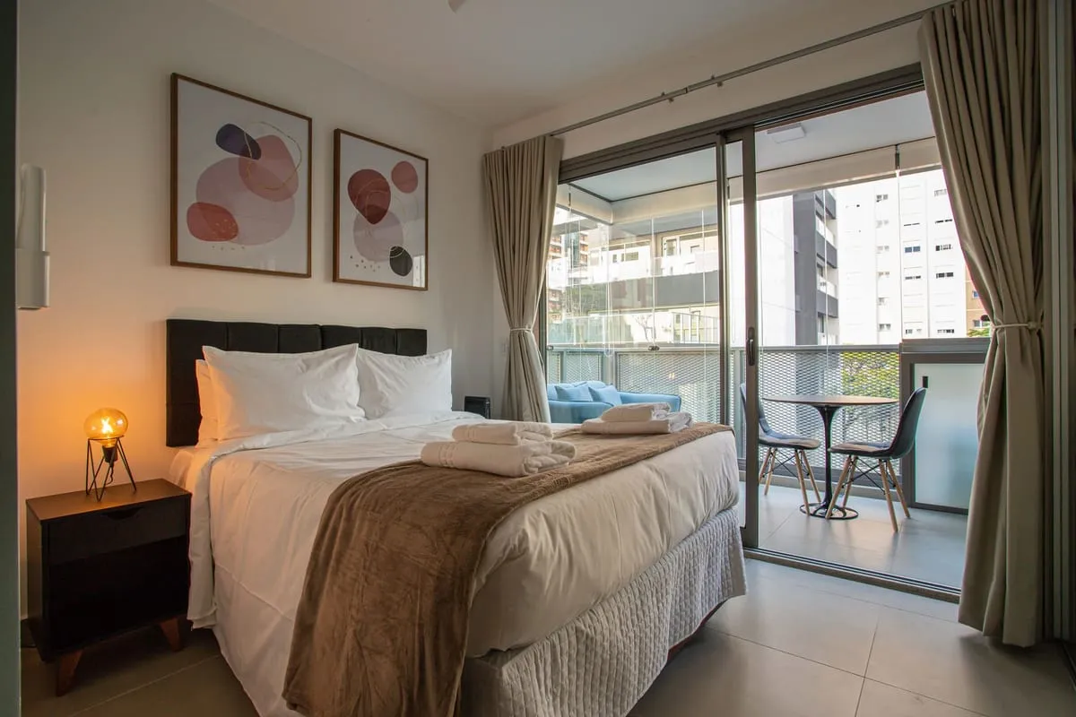 Imagem Apartamento com 1 Quarto para alugar, 25m² - Pinheiros