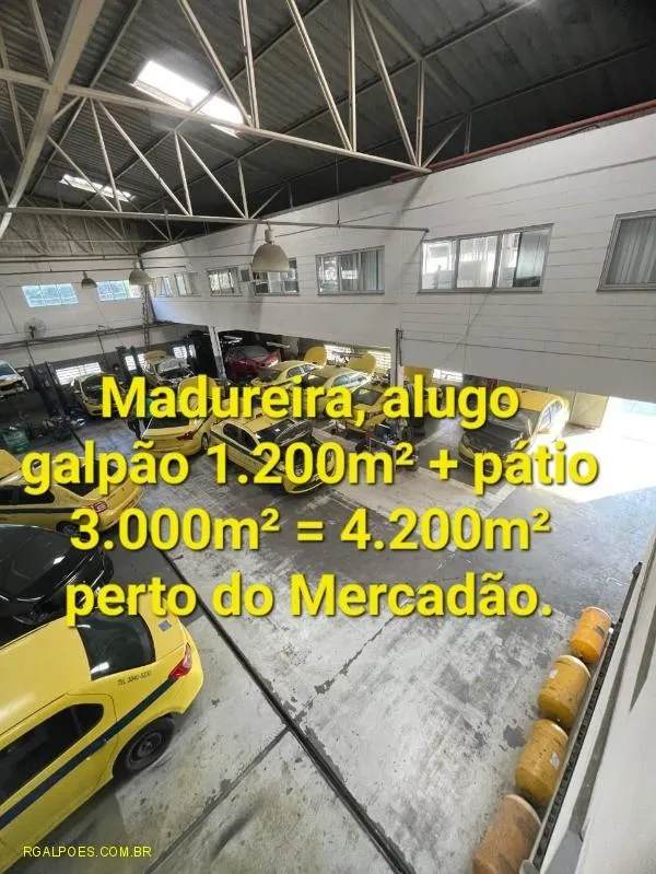 Imagem Galpão para Locação em RIO DE JANEIRO, MADUREIRA, 2 banheiros