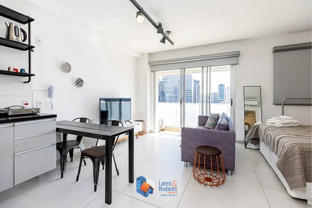 Foto do imóvel Studio à venda 1 Quarto 1 Vaga 33M² Chácara Santo Antônio (Zona Sul) São Paulo - SP em Rua Henri Dunant