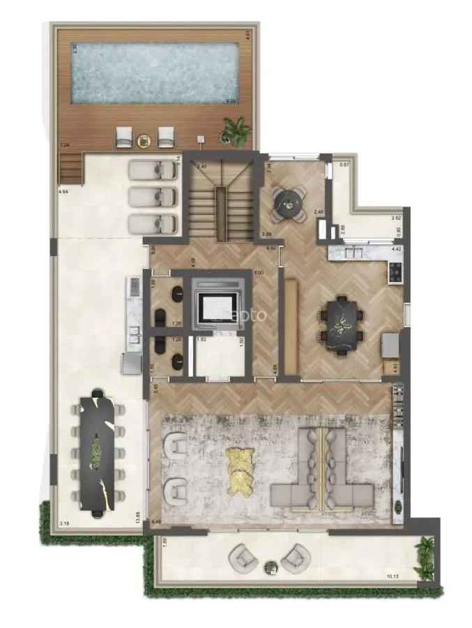 Imagem Cobertura Duplex para Venda em São Paulo, Jardim Vila Mariana, 4 dormitórios, 4 suítes, 6 banheiros, 4 vagas