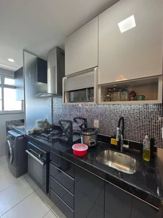 Imagem Ap 2 quartos, suite, varandão, montado e decorado, porteira fechada