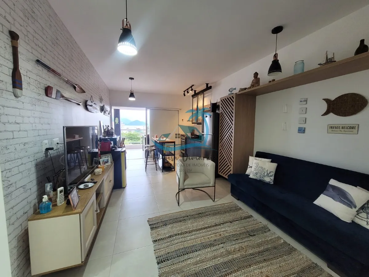 Imagem Maravilhoso apartamento com belíssima vista para o mar, disponível para venda no Itaguá em Ubatuba, a 250 metros do mar.