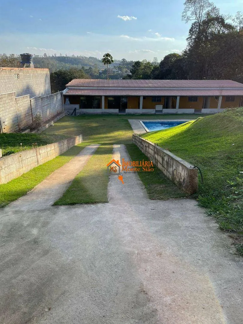 Imagem Chácara com 3 dormitórios à venda, 1400 m² por R$ 640.000,00 - Água Azul - Guarulhos/SP