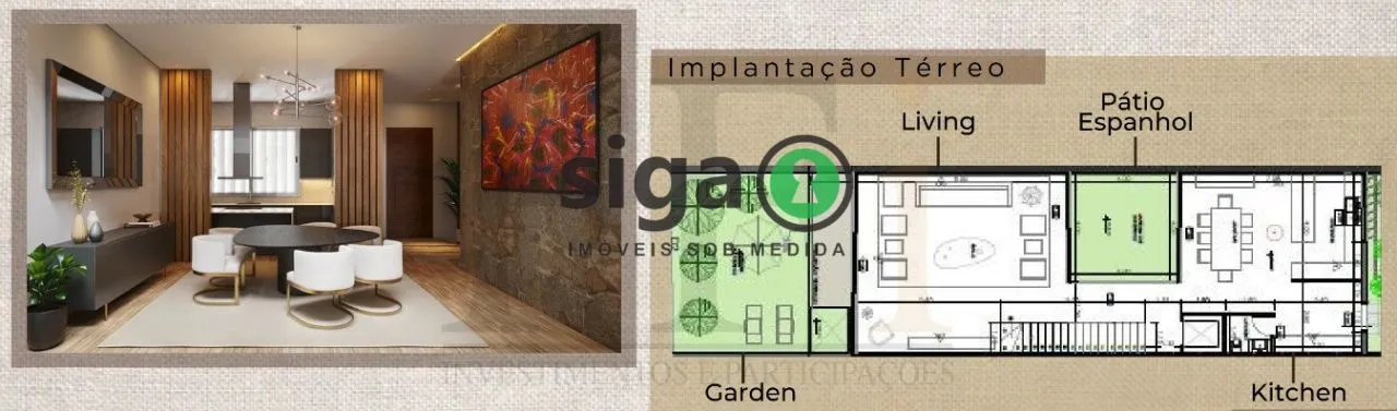 Imagem Casa em condomínio para venda na Cidade Jardim 4 suítes, São Paulo - SP