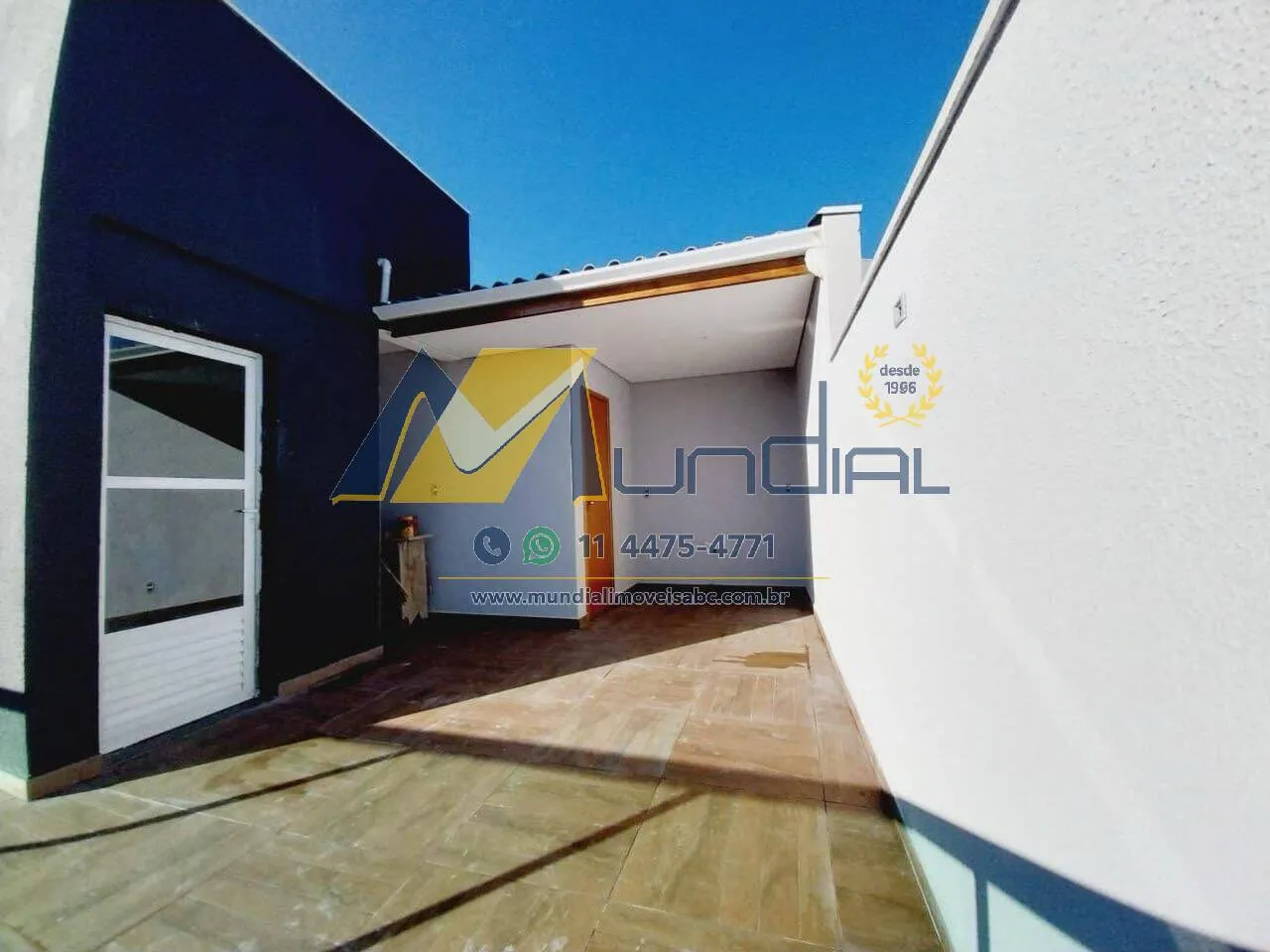 Imagem Sobrado Novo à Venda na Vila Marina - 88m² com Cobertura e 2 Vagas
