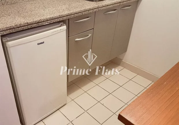 Imagem Flat disponível para venda no Mercure São Paulo Moema Times Square Hotel, com 33m², 1 dormitório e 1 vaga de garagem