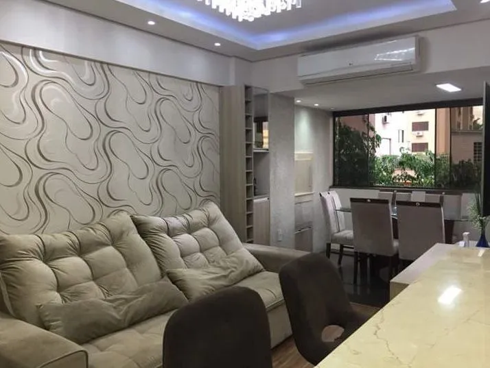Imagem Apartamento 2 dorm, varanda integrada com churrasqueira no centro Cachoeirinha