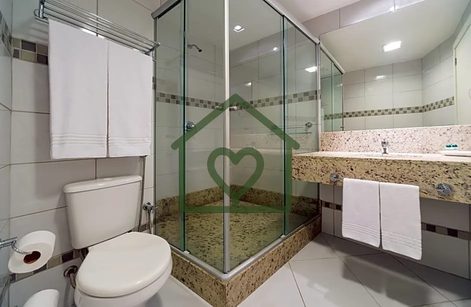 Imagem O Flat Viverore Moinhos está localizado a apenas 3 km do centro da cidade, o Hotel dispõe de uma p...