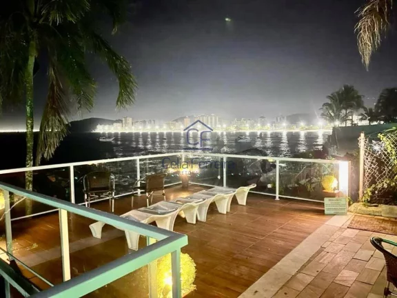 Imagem Linda cobertura duplex com vista espetacular e pé na areia - Martim de Sá - Caraguatatuba/SP