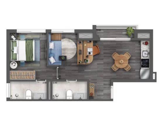 Imagem APARTAMENTO RESIDENCIAL em São Paulo - SP, Santo Amaro