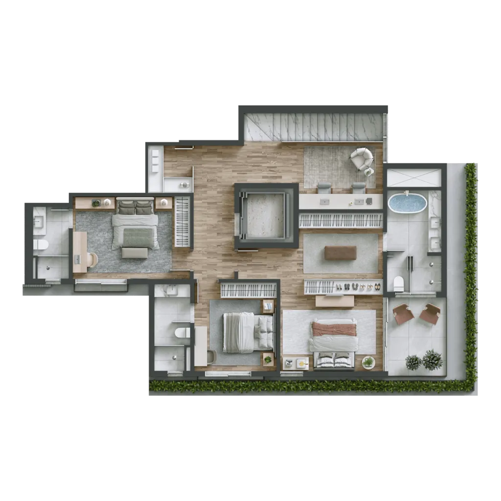 Imagem APARTAMENTO RESIDENCIAL em Curitiba - PR, Juvevê