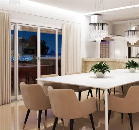 Imagem APARTAMENTO COM 80.37 m² - AVIACAO - PRAIA GRANDE SP