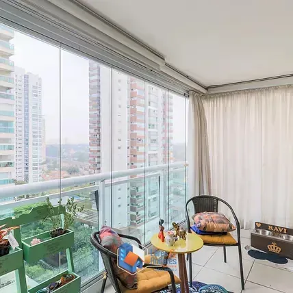 Imagem Apartamento para venda em Campo Belo com 1 quarto, sendo 1 suíte, 59m²