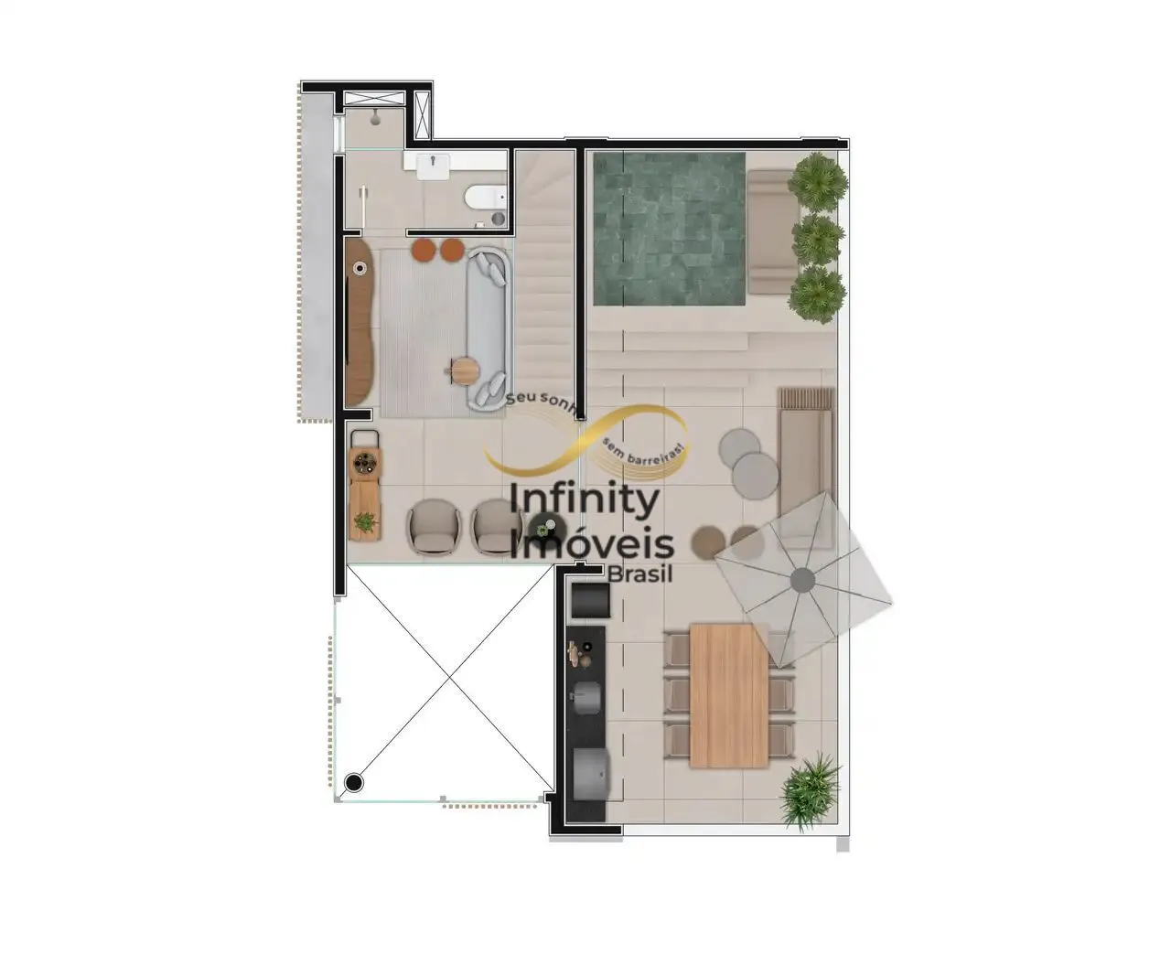 Imagem Apartamento à venda no bairro Serra - Belo Horizonte/MG
