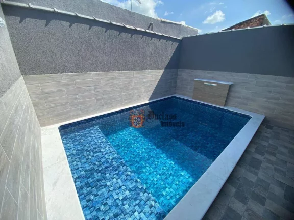 Imagem Casa com 2 dormitórios à venda, 64 m² por R$ 355.000 - Balneário Tupy - Itanhaém/SP
