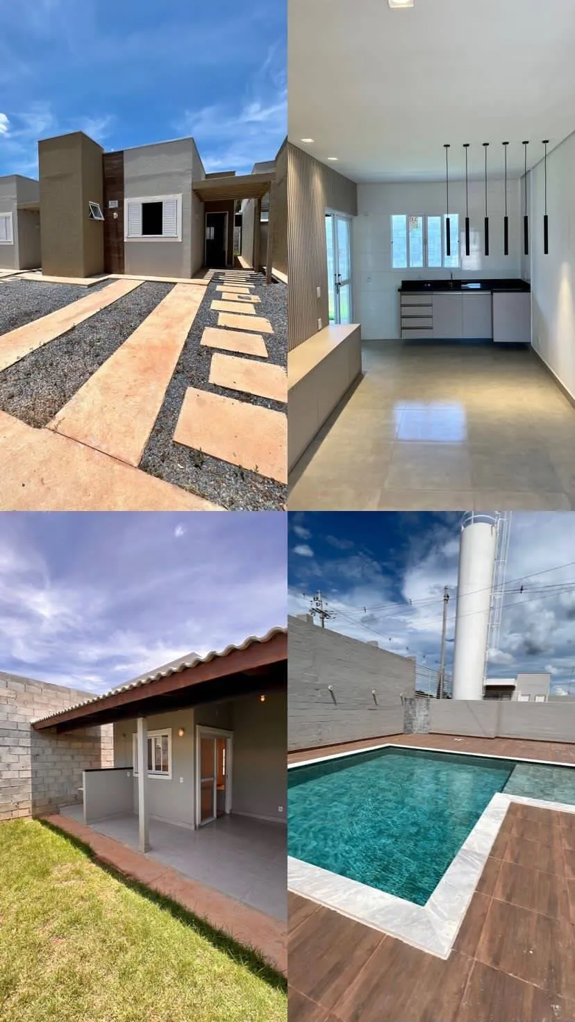 Imagem Casa dois dormitórios Condomínio Sevilha 90 pedra 90