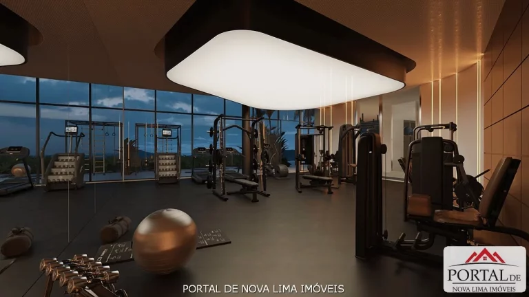 Imagem Apartamento de Luxo com 757 m², Garagem Privativa e Heliponto em Nova Lima ? Quatro Ventos