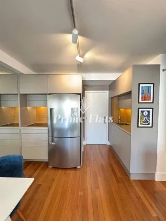 Imagem Flat disponível para venda no Condomínio Cosmopolitan High Garden com 58m², 1 dormitório e 1 vaga