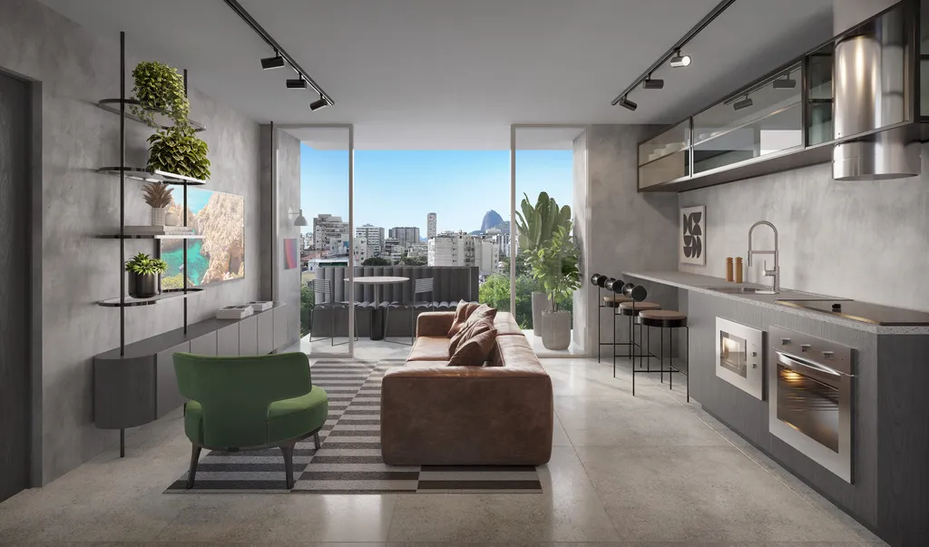 Imagem Apartamento a Venda no bairro Humaitá - Rio de Janeiro, RJ