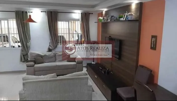 Imagem vendo OPORTUNIDADE no jardim Palmares na Região de campo grande, Sobrado de 3 dormitórios, 1 Suíte com Varanda, 3 Vagas com cobertura de vidros, por Apenas R$ 680 mil, valor de oportunidade.