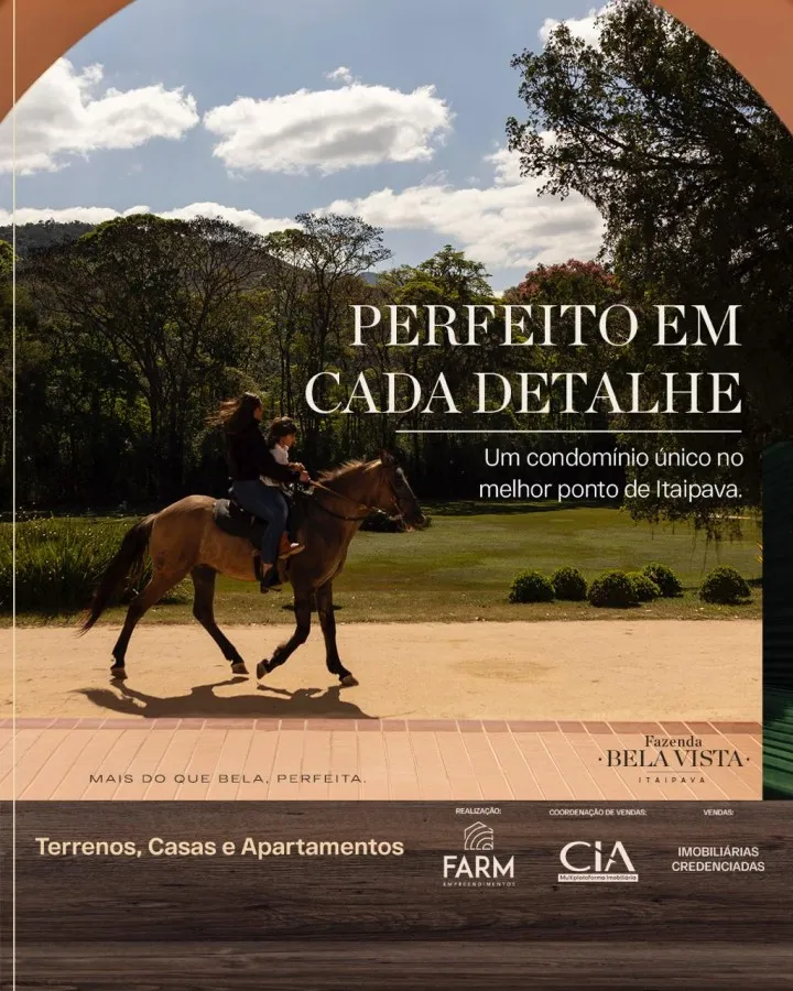 Imagem Terreno em Condomínio para Venda em Petrópolis / RJ no bairro Bonsucesso