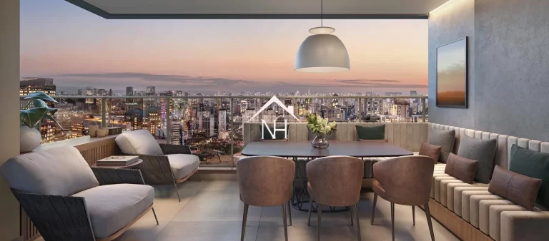 Foto do imóvel apartamento de 70m no Brooklin c/ 2 dormitórios (1 suíte), 1 vaga,varanda,brinquedoteca,piscinas,salão de festas,fitness,bicicletário,sauna,lavanderia