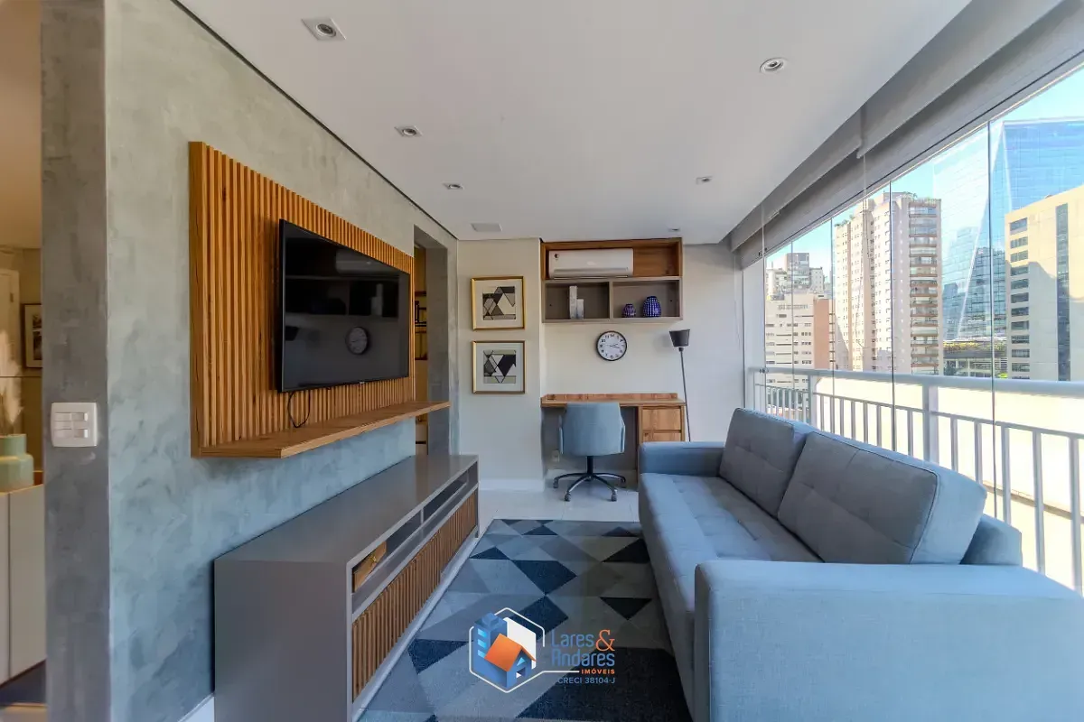 Imagem Apartamento para venda em Vila Olímpia com 1 quarto, sendo 1 suíte, 54m²
