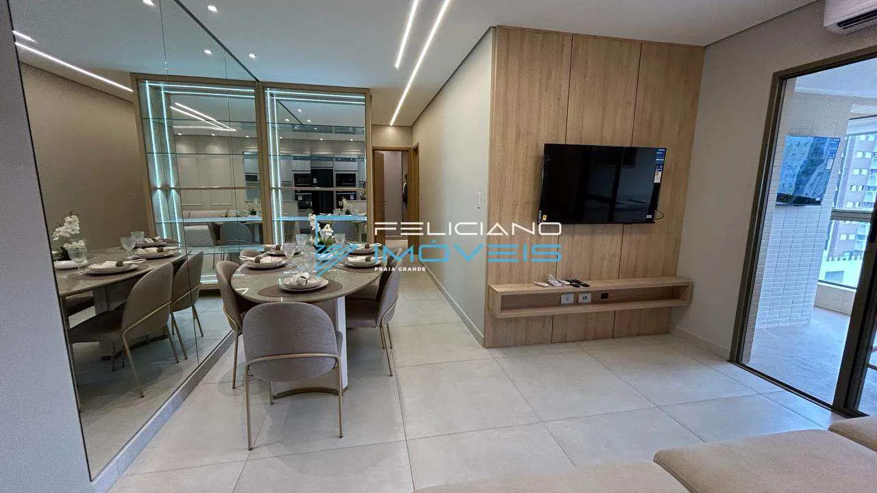 Foto do imóvel Apartamento com 2 quartos, Canto do Forte, Praia Grande - R$ 999 mil, Cod: 6851 em Rua Rui Barbosa