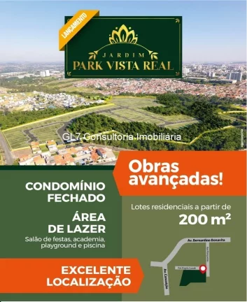 Imagem Novo Condomínio Jardim Park Vista Real Indaiatuba SP