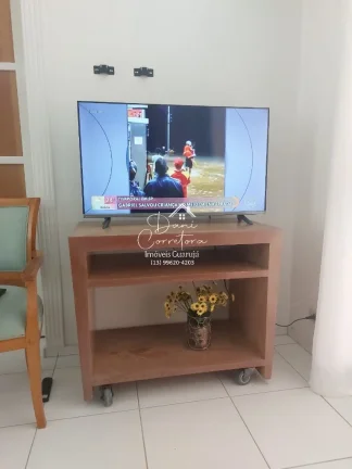 Imagem Aluguel de Imóvel em Guarujá-SP: Apartamento 2 Quartos, Pitangueiras, 70m², 2 Salas, 2 Banheiros, 1 Vaga!