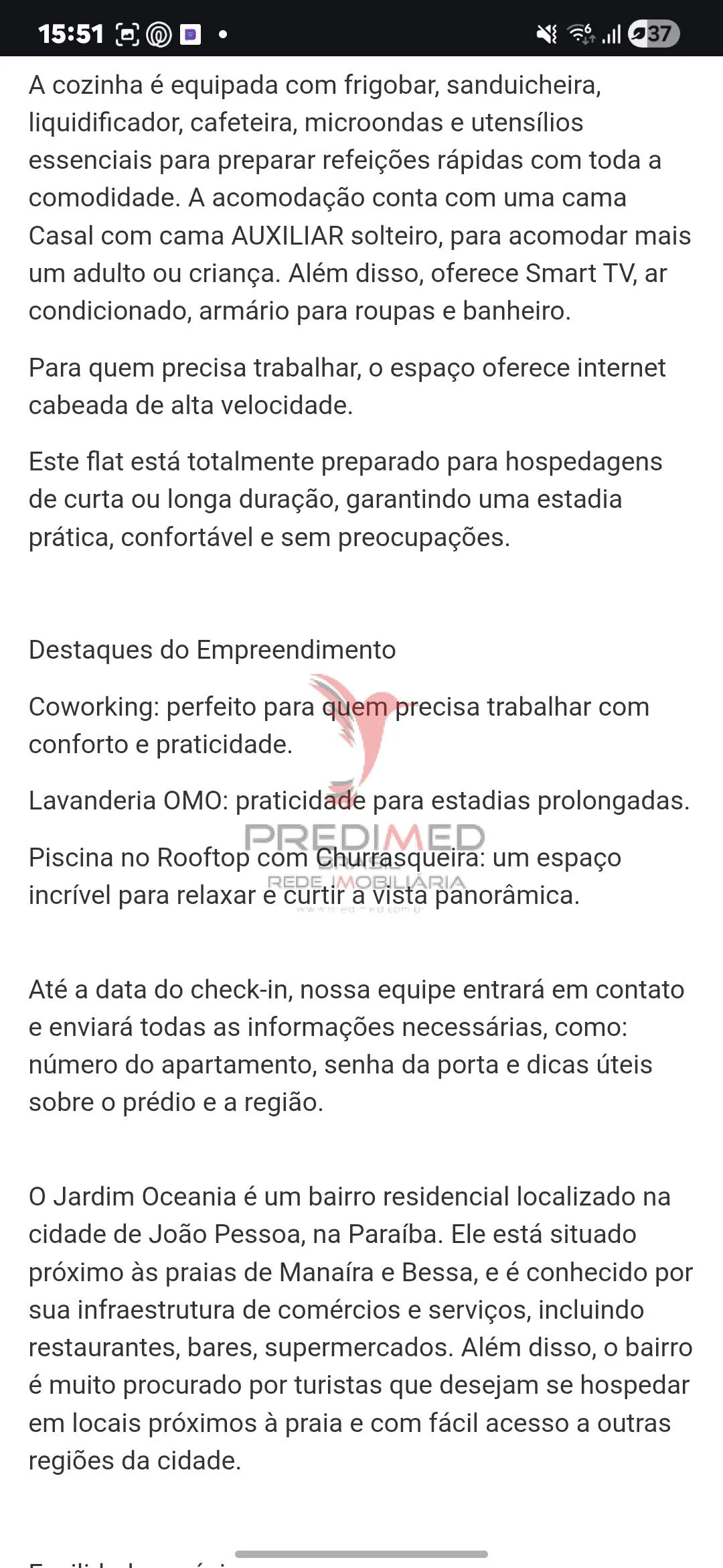 Imagem Flat Studio Jardim Oceania