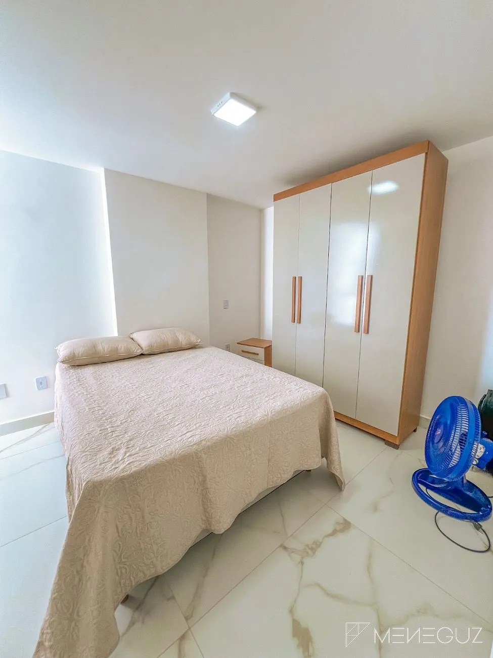 Imagem Quarto e sala totalmente mobiliado, no 8º andar, no Edifício Prosperity - um dos empreendimentos mais modernos e desejados da Praia do Morro.
