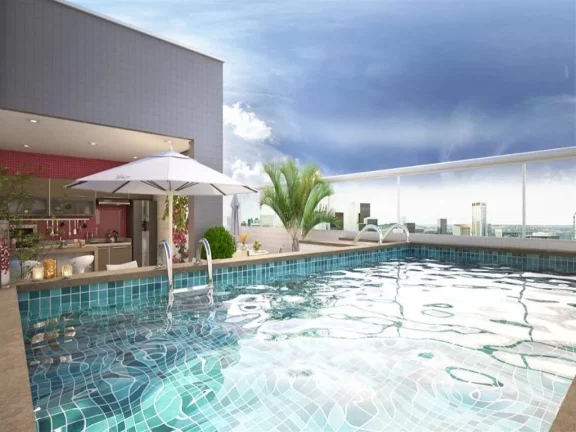 Imagem Apartamento com 2 dormitórios à venda, 70 m² por R$ 510.089,62 - Guilhermina - Praia Grande/SP