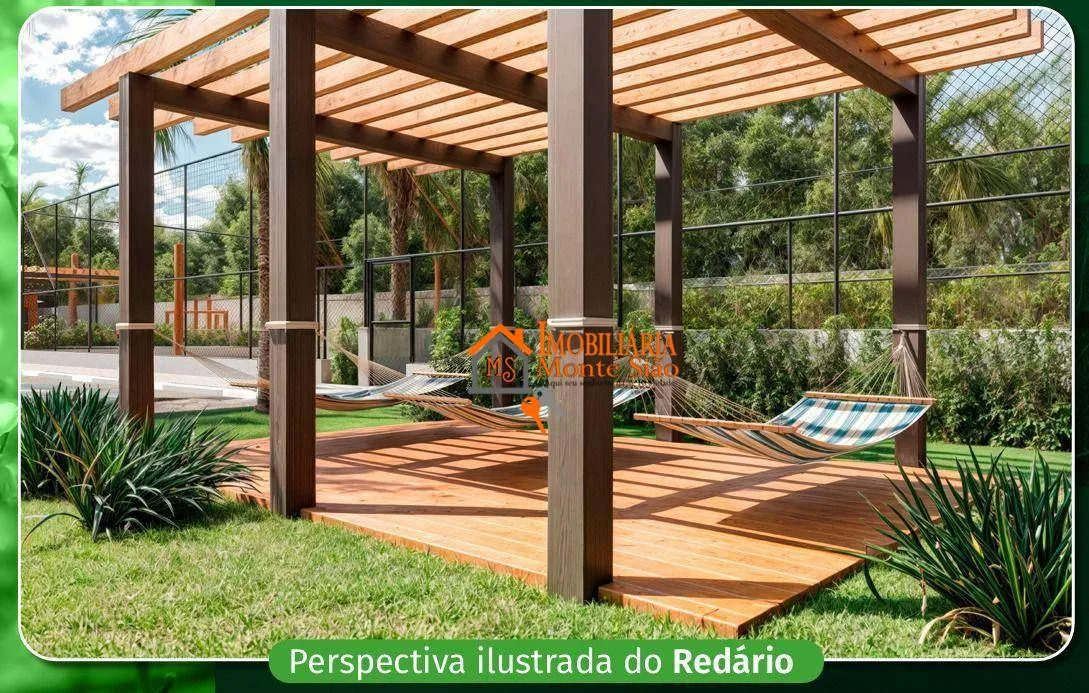 Imagem Apartamento com 2 dormitórios à venda, 37 m² por R$ 283.219,77 - Bonsucesso - Guarulhos/SP