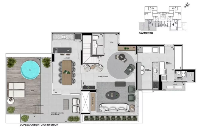 Imagem Fifty Cabral - Apartamento à venda no bairro Cabral - Curitiba/PR