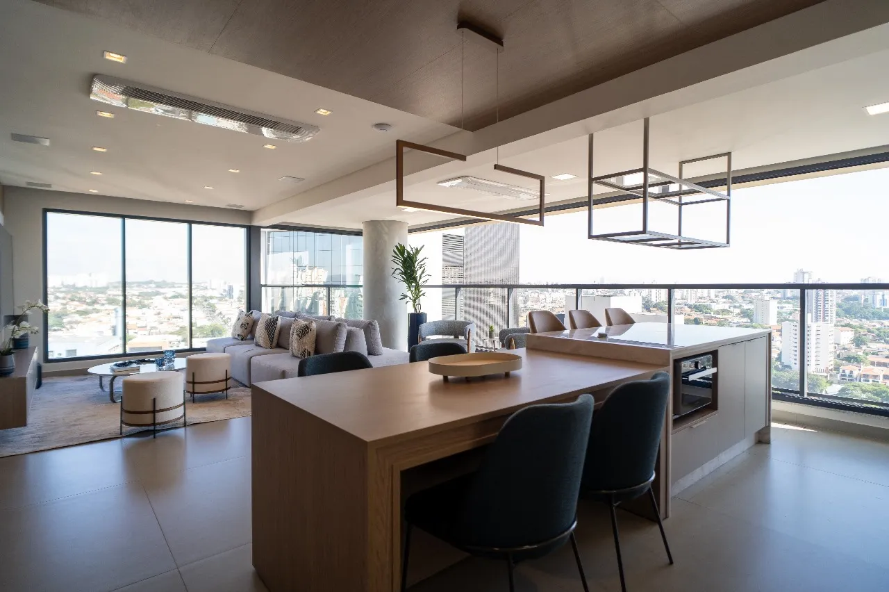 Imagem ÍCONE PLANETA - Apartamento de 151M² no Edifício mais alto do Interior de São Paulo