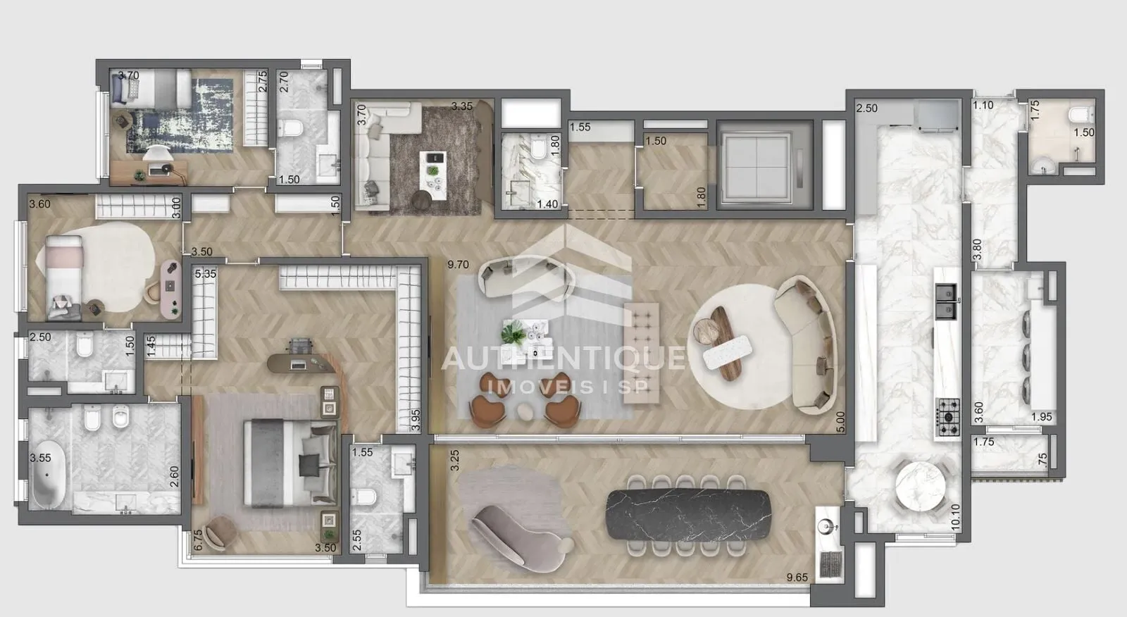 Imagem LIS MOEMA ILE SAINT-LOUIS - Apartamento à venda no bairro Moema - São Paulo/SP, Zona Sul