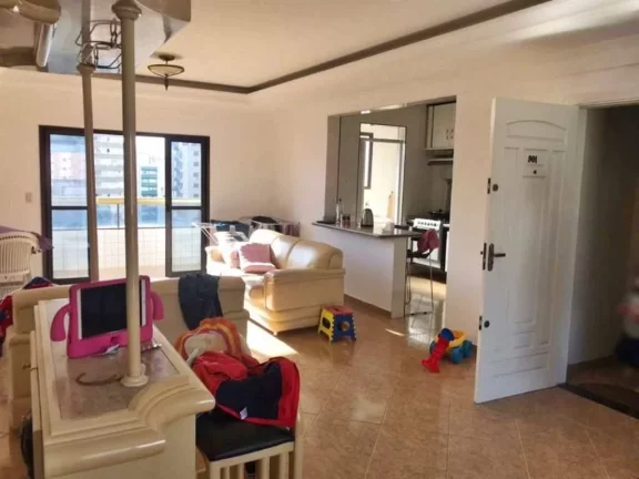 Imagem Cobertura com 3 dorms, Guilhermina, Praia Grande - R$ 600 mil, Cod: 1388